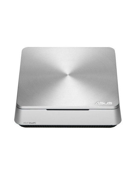 ASUS VivoMini VM42-S161M DDR3L-SDRAM 2957U Intel® Celeron® 4 GB 500 GB HDD FreeDOS Mini PC Argento
