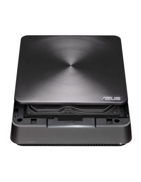 ASUS VivoPC VM60-G009R PC DDR3-SDRAM i5-3337U Mini PCI Intel® Core™ i5 4 GB 1000 GB HDD Windows 8 Mini PC Grigio