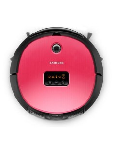 Samsung VR10ATBATRG aspirapolvere robot 0,6 L Senza sacchetto Nero, Rosso