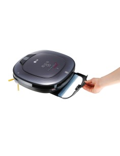 LG Hom-Bot Square aspirapolvere robot Grigio 2