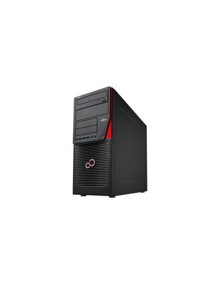 Fujitsu CELSIUS W550 DDR4-SDRAM i7-6700 Intel® Core™ i7 16 GB 1000 GB HDD Windows 7 Professional Stazione di lavoro Nero, Rosso