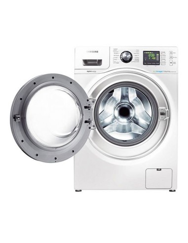 Samsung WD906P4SAWQ ET lavasciuga Libera installazione Caricamento frontale Grigio, Bianco