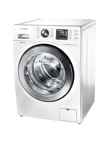 Samsung WD906P4SAWQ ET lavasciuga Libera installazione Caricamento frontale Grigio, Bianco