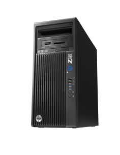 HP Z230 DDR3-SDRAM E3-1225V3 Tower Famiglia Intel® Xeon® E3 v3 4 GB 500 GB HDD Windows 7 Professional Stazione di lavoro Nero