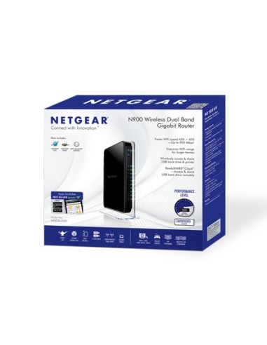 NETGEAR WNDR4500 router wireless Gigabit Ethernet Dual-band (2.4 GHz 5 GHz) 4G