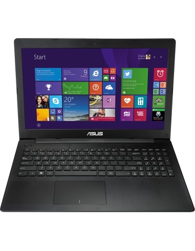 ASUS X553MA-XX452T notebook Computer portatile 39,6 cm (15.6") Intel® Celeron® 2 GB DDR3-SDRAM 500 GB HDD Windows 10 Home Nero