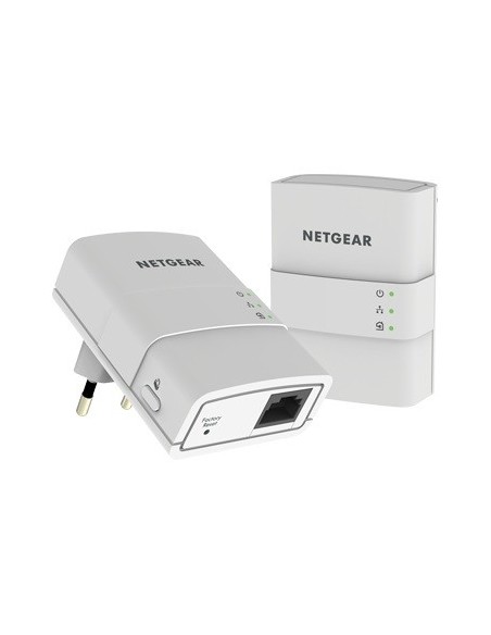 Netgear XAVB5221-100PES adattatore di rete PowerLine 500 Mbit s Collegamento ethernet LAN Bianco 2 pz