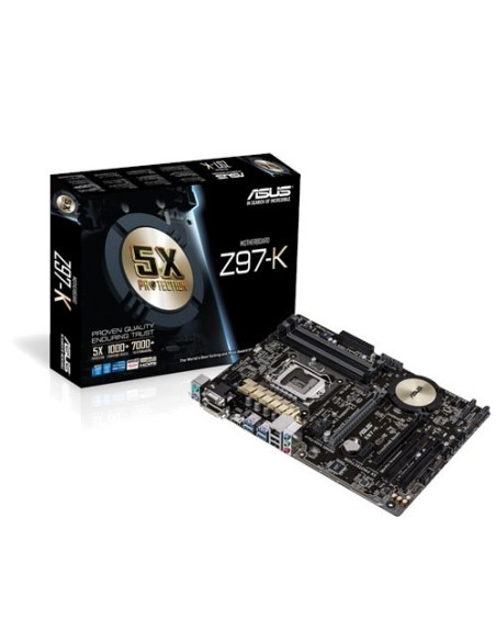ASUS Z97-K scheda madre Intel® Z97 LGA 1150 (Presa H3) ATX