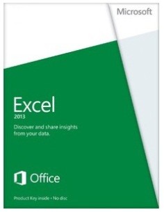 Microsoft Excel 2013, x32 64, 1u, FRE 1 licenza e