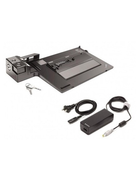 Lenovo 0A65673 replicatore di porte e docking station per notebook Nero