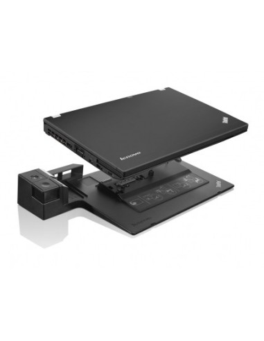Lenovo 0A65673 replicatore di porte e docking station per notebook Nero