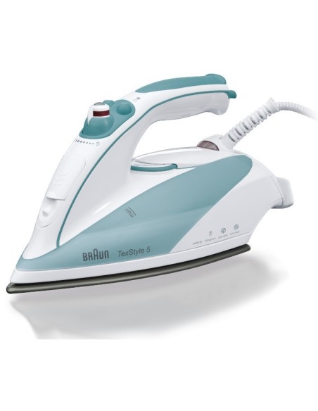Braun TexStyle 5 Ferro a vapore Eloxal 2000 W Turchese, Bianco