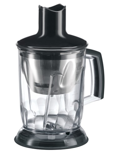 Braun MR 740cc 1 L Frullatore ad immersione 400 W Nero, Acciaio inossidabile