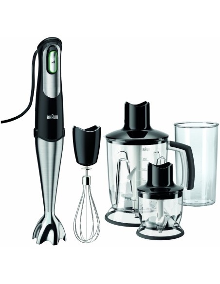 Braun MQ 775 1,5 L Frullatore ad immersione 750 W Nero, Acciaio inossidabile