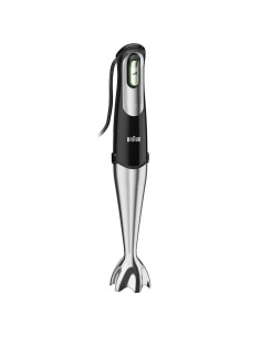 Braun MQ 700 Soup 0,6 L Frullatore ad immersione 750 W Nero, Metallico