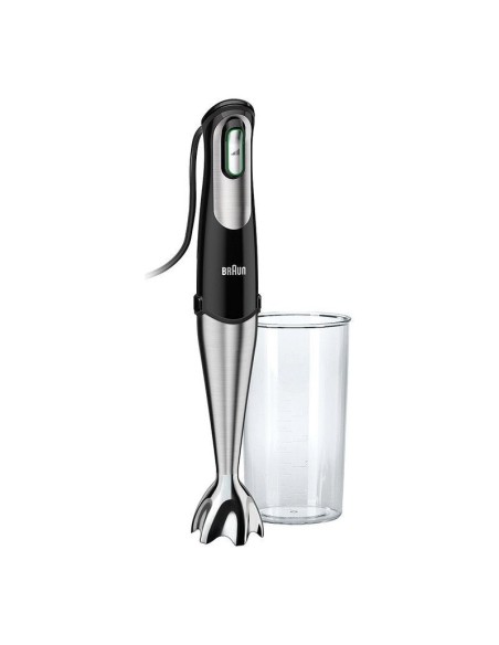 Braun MQ 700 Soup 0,6 L Frullatore ad immersione 750 W Nero, Metallico