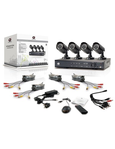 Conceptronic Kit Videosorveglianza CCTV 8 Canali