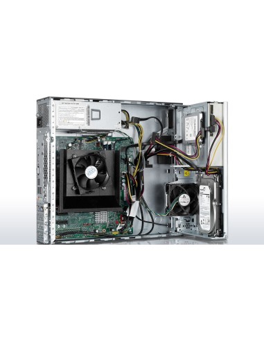 Lenovo ThinkCentre E73 DDR3-SDRAM i7-4770S SFF Intel® Core™ i7 4 GB 500 GB HDD Windows 7 Professional PC Nero