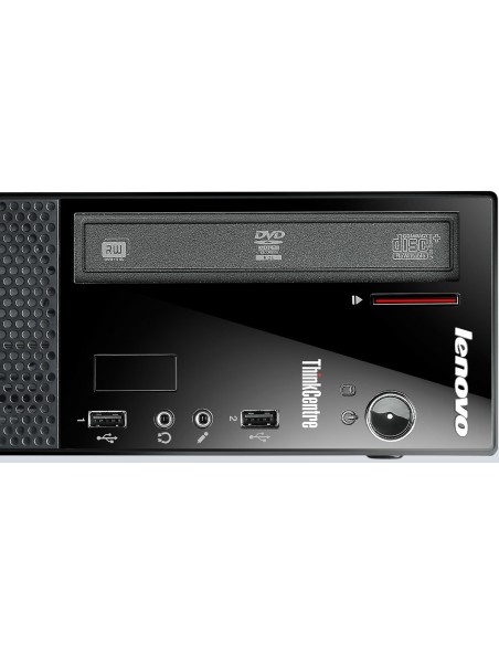Lenovo ThinkCentre E73 DDR3-SDRAM i7-4770S SFF Intel® Core™ i7 4 GB 500 GB HDD Windows 7 Professional PC Nero