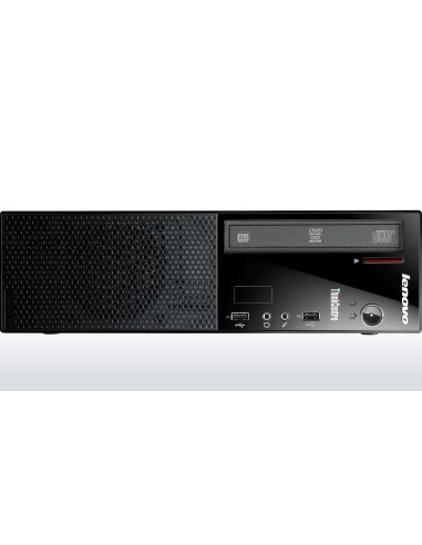 Lenovo ThinkCentre E73 DDR3-SDRAM G3240 SFF Intel® Pentium® G 4 GB 500 GB HDD Windows 7 Professional PC Nero