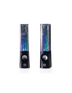 Conceptronic CLLDWASPKB altoparlante Nero Cablato 6 W
