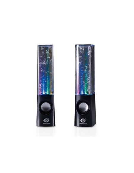 Conceptronic CLLDWASPKB altoparlante Nero Cablato 6 W
