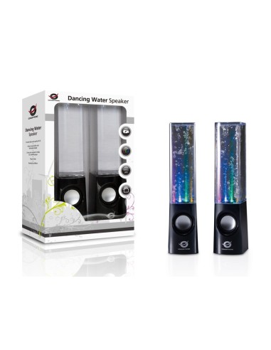 Conceptronic CLLDWASPKB altoparlante Nero Cablato 6 W