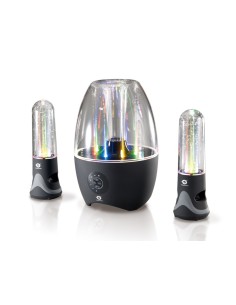 Conceptronic Altoparlanti Dancing Lightshow Water – Set di alta qualità