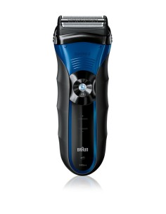 Braun Series 3 340s-4 Rasoio Trimmer Nero, Blu