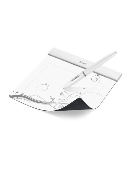 Trust Flex Design tavoletta grafica Bianco 155 x 120 mm