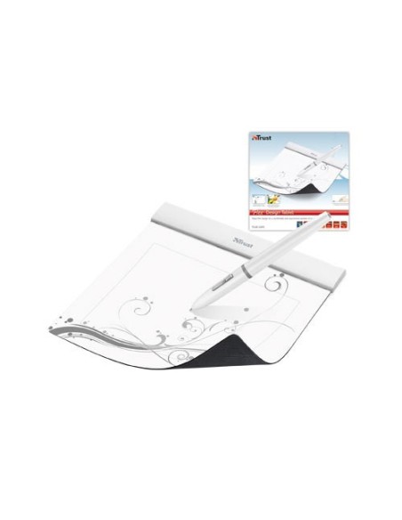 Trust Flex Design tavoletta grafica Bianco 155 x 120 mm