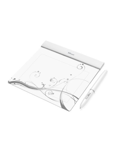 Trust Flex Design tavoletta grafica Bianco 155 x 120 mm