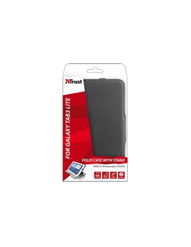Trust 19967 custodia per tablet 17,8 cm (7") Custodia a libro Nero