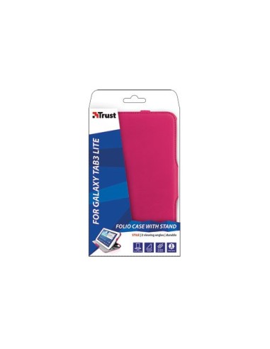 Trust 19982 custodia per tablet 17,8 cm (7") Custodia a libro Rosa