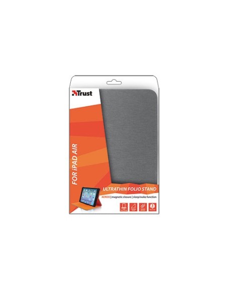 Trust 19839 custodia per tablet 24,6 cm (9.7") Custodia a libro Grigio, Arancione