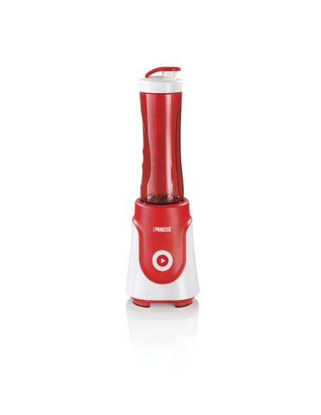 Princess 218000 Personal Blender Strawberry Red