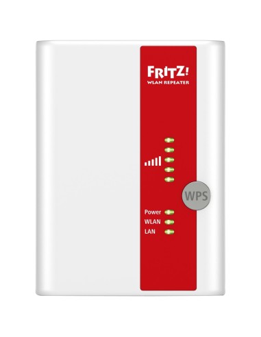 AVM FRITZ!WLAN Repeater 300E International Ripetitore di rete 1000 Mbit s Rosso, Bianco