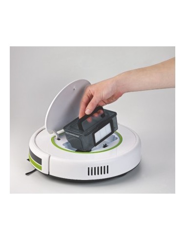 Ariete Briciola aspirapolvere robot 0,5 L Senza sacchetto Verde, Bianco