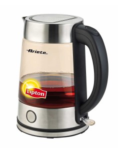 Ariete Lipton bollitore elettrico 1,7 L 2200 W Nero, Argento