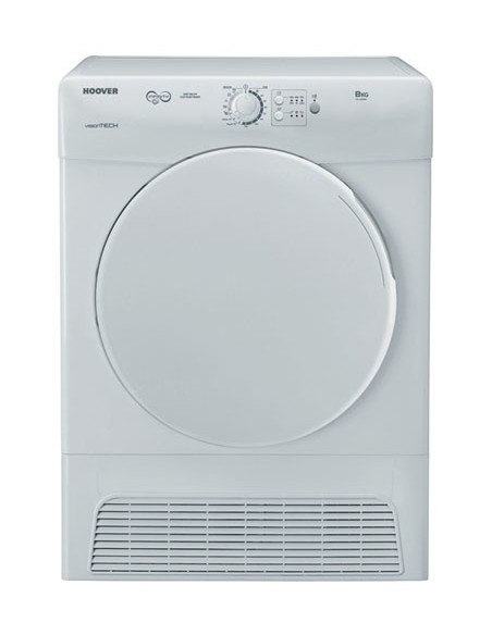 Hoover VTC 680 NBX asciugatrice Libera installazione Caricamento frontale 8 kg B Bianco