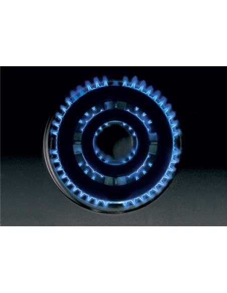 Candy PSP 640 AQUA piano cottura Acciaio inossidabile Da incasso Gas 4 Fornello(i)