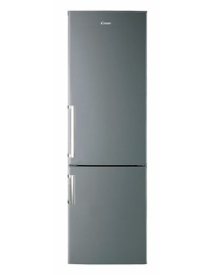 Candy CCBS 6182 XH frigorifero con congelatore Libera installazione 300 L Acciaio inossidabile