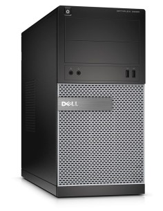 DELL OptiPlex 3020 DDR3-SDRAM i3-4150 Mini Tower Intel® Core™ i3 8 GB 500 GB HDD Windows 7 Professional PC Nero, Argento