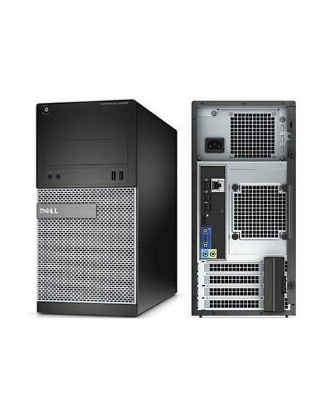 DELL OptiPlex 3020 DDR3-SDRAM i3-4150 Mini Tower Intel® Core™ i3 8 GB 500 GB HDD Windows 7 Professional PC Nero, Argento