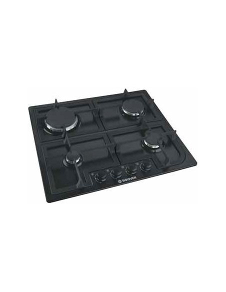 Hoover HGH 64 SCB piano cottura Nero Da incasso Gas 4 Fornello(i)