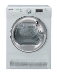 Hoover DYH 9813NA2X asciugatrice Libera installazione Caricamento frontale 8 kg A++ Argento, Bianco