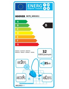 Hoover MI70_MI01 2 L A cilindro Secco 700 W Senza sacchetto 2