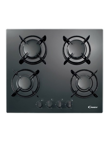Candy PV 640 SN piano cottura Nero Gas 4 Fornello(i)