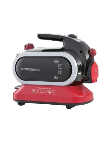 Hoover SteamJet SCB1500 011 Pulitore a vapore cilindrico 0,8 L 1500 W Rosso