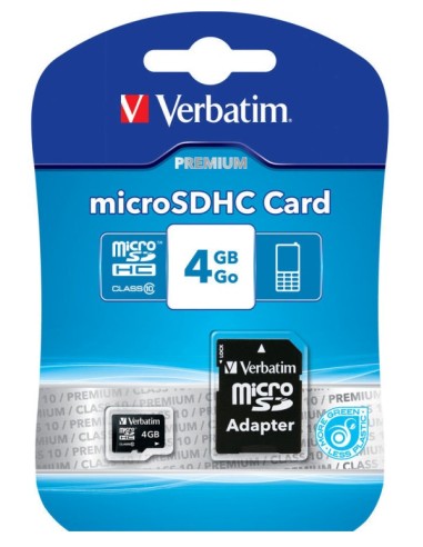 Verbatim 4GB microSDHC Classe 10